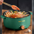 All-in-one electric hot pot, electric wok, multifunctional mini electric cooker, dormitory rice cooker, noodle cooker