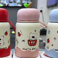 Trendy & cute apple cartoon kids' thermos - 316 stainless steel, high-style design, portable water bottle for boys & girls