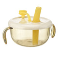 Bulk baby drinking soup straw multi-functional bowl infant food supplement eating rice cereal drinking soup feeding water eating complementary food tableware bowl