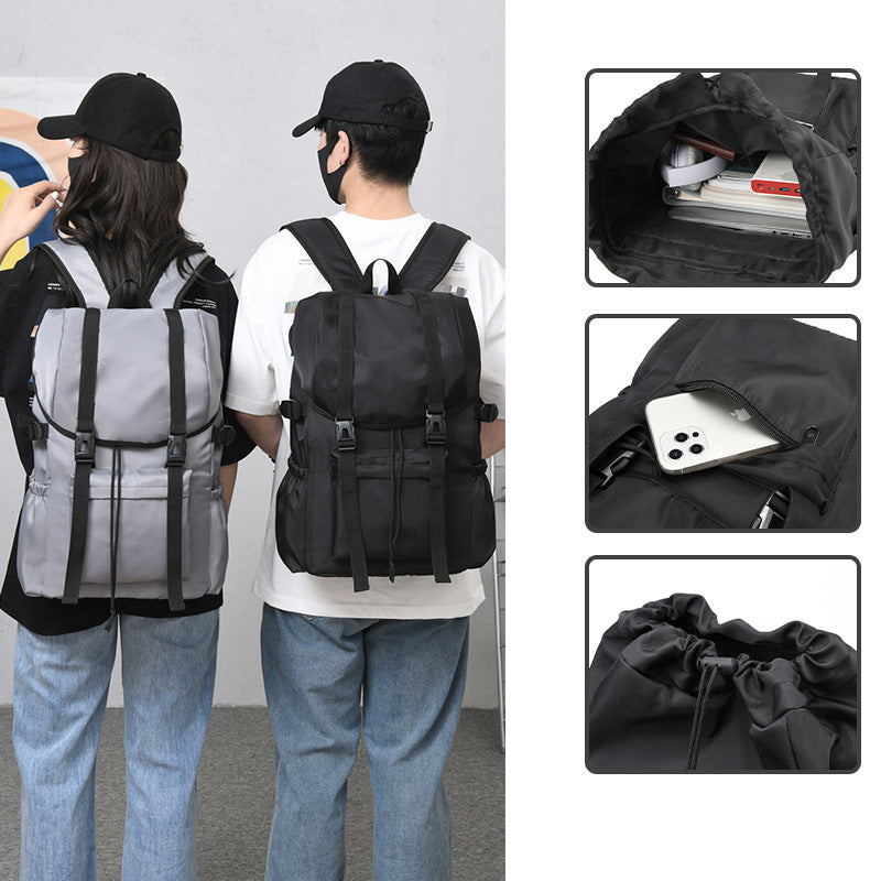 Cross-border casual backpack men's sports outdoor travel backpack commuter computer backpack schoolbag college student logo