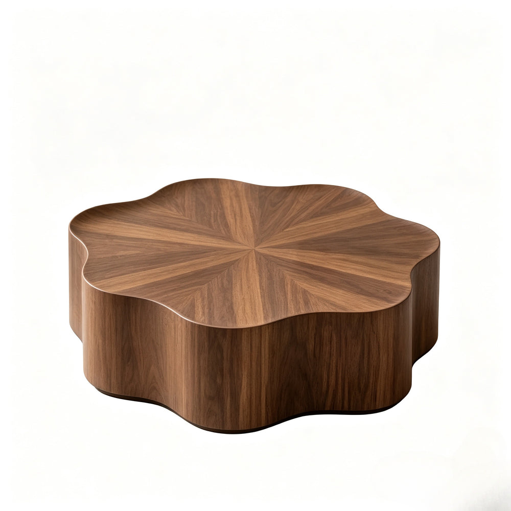 Butterfly coffee table can be rotated new chinoiserie normcore coffee table living room for home medieval style environmental-friendly petal cloud tea table