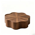 Butterfly coffee table can be rotated new chinoiserie normcore coffee table living room for home medieval style environmental-friendly petal cloud tea table