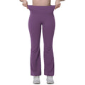 New arrival cross-border pure color breathable high waist hip lifting tight wide leg pants sports running fitness bell bottoms yoga clothes for women