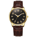 Quartz men's business leather belt alloy luminous swiss light luxury watch - direct from the source, wholesale prices