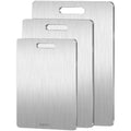 304 stainless steel cutting board antibacterial cutting board double-sided mildew-proof chopping board for home thickened chopping board rolling board