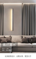 Casualaccessible luxury normcore bench wall lamp living room sofa background wall lamp aisle bedroom bedside led line lamp