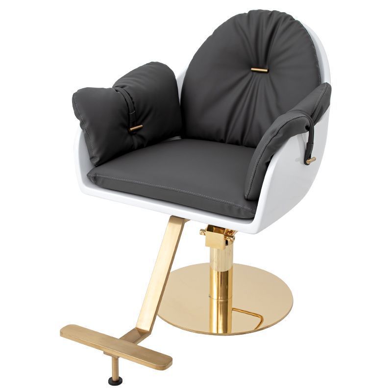 Hairdressing shop chair hairdressing chair internet celebrity hair salon special classy hairdressing shop seat hair cutting stool stainless steel hairdressing chair