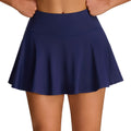 Fashionnew arrival sports tennis skirt outdoor golf flap pocket pants sports skirt fake two-piece fashion tape yoga skirt