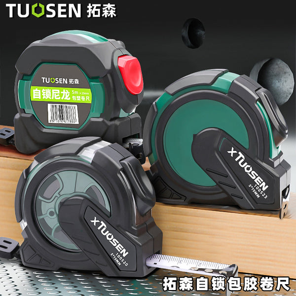 Tuosen 5m construction site ruler tape measure 5m thickened steel tape measure precision woodworking box measure tape measure 5m anti-drop