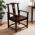 Ancient style table and chair comb chair official hat chair coffee table three-piece office chair new chinoiseriefor home tea table and chair dining table and chair