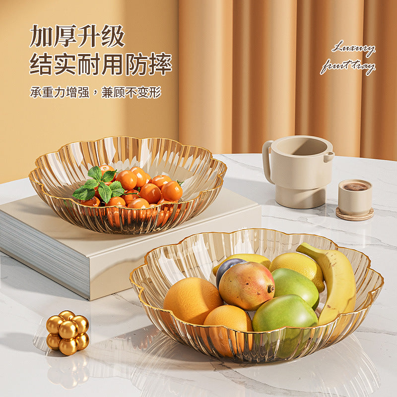 Dried fruit box Creative candy box Household dried fruit plate Combination grid with cover Living room Chinese New Year fruit melon seed candy plate