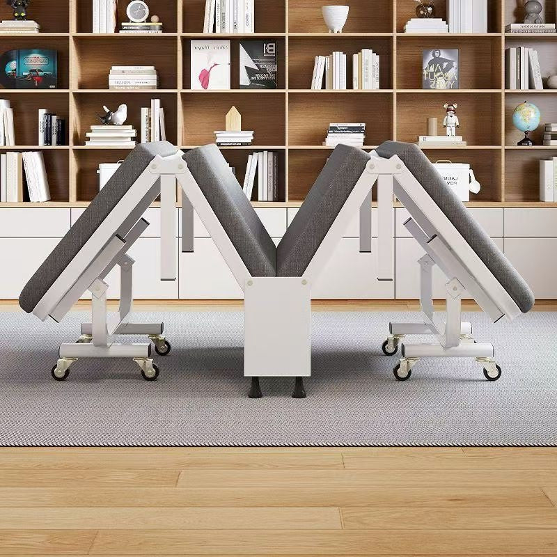 Foldable bed adult room nap handy gadget single foldable lunch break bed movable portable 60% off stacked companion bed