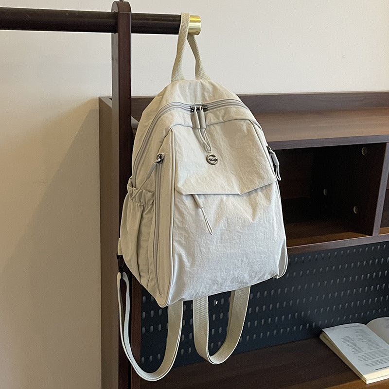 New backpack women's lightweight and versatile fashion small backpack can be messenger commuting out leisure travel girls backpack