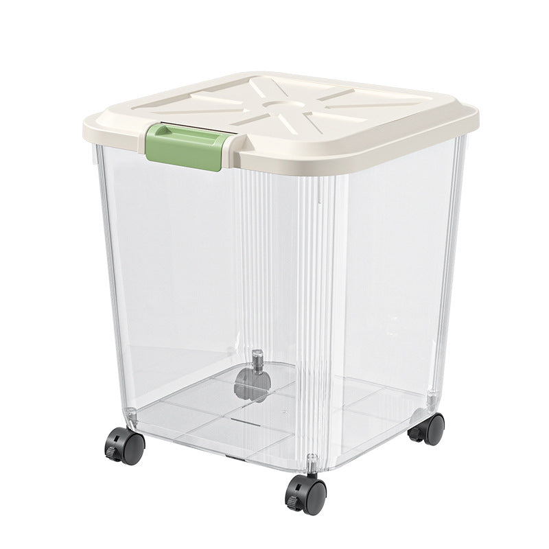 Rice bucket for home kitchen sealed insect-proof moisture-proof rice storage box thickened rice storage tank flour storage barrel rice barrel