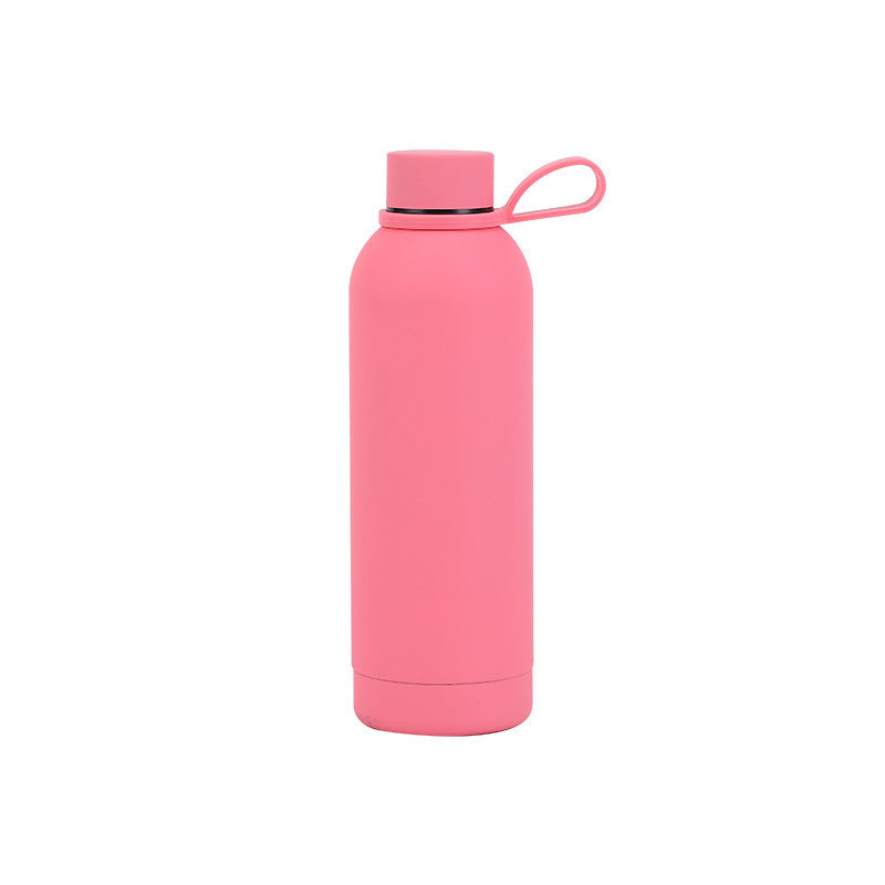 new arrival 304 stainless steel thermos cup large capacity double-layer vacuum small mouth bottle portable car sports water cup