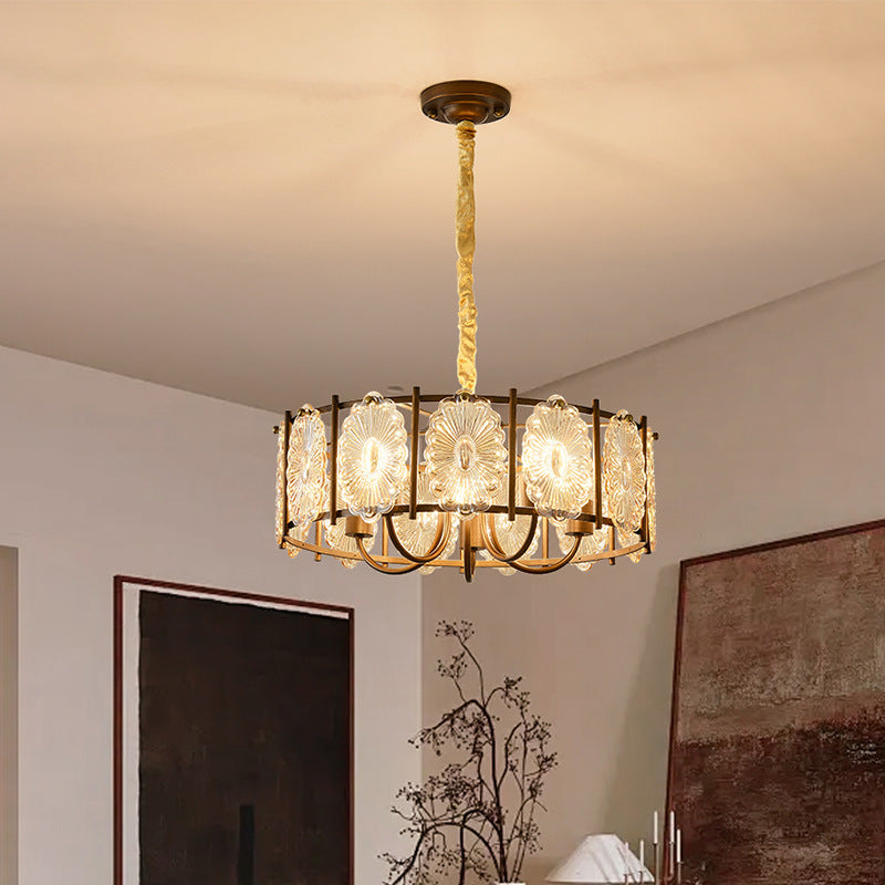 Zhongshan French retro medieval bedroom chandelier Nanyang style restaurant light study tea room room creative shop chandelier