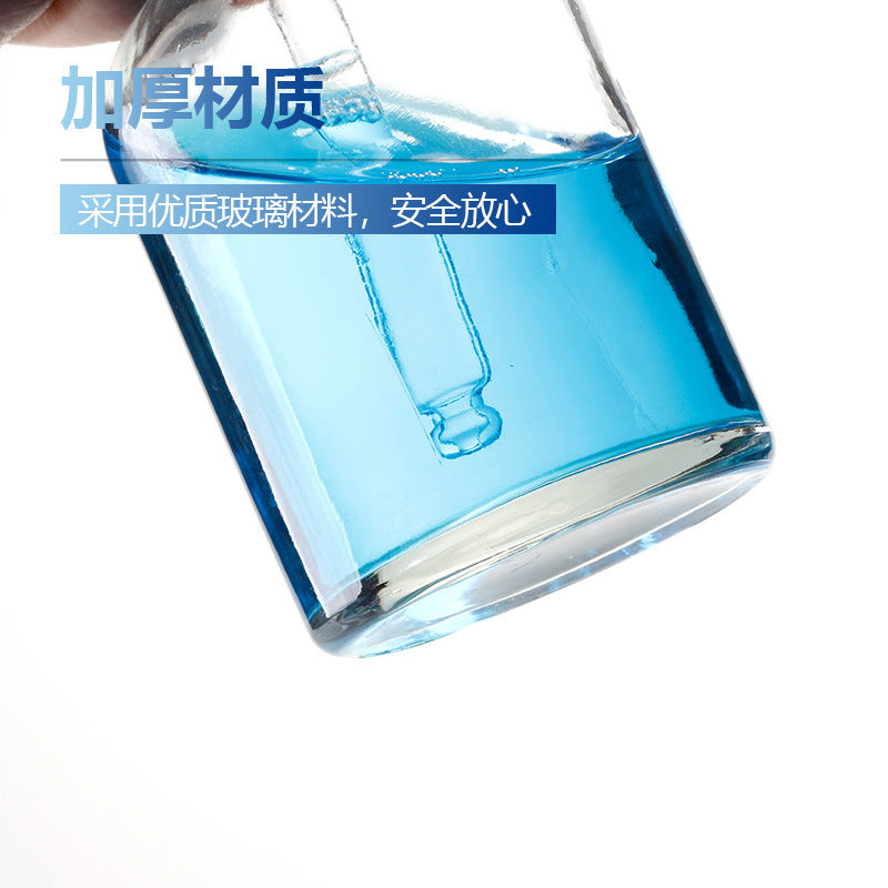 English test drop bottle essential oil drop bottle laboratory white drop bottle brown glue head drop bottle 30ml60ml125ml