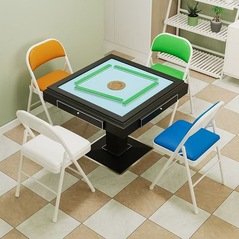 Simple stool back chair for home foldable chair portable computer chair training conference chair dining chair dormitory office chair no
