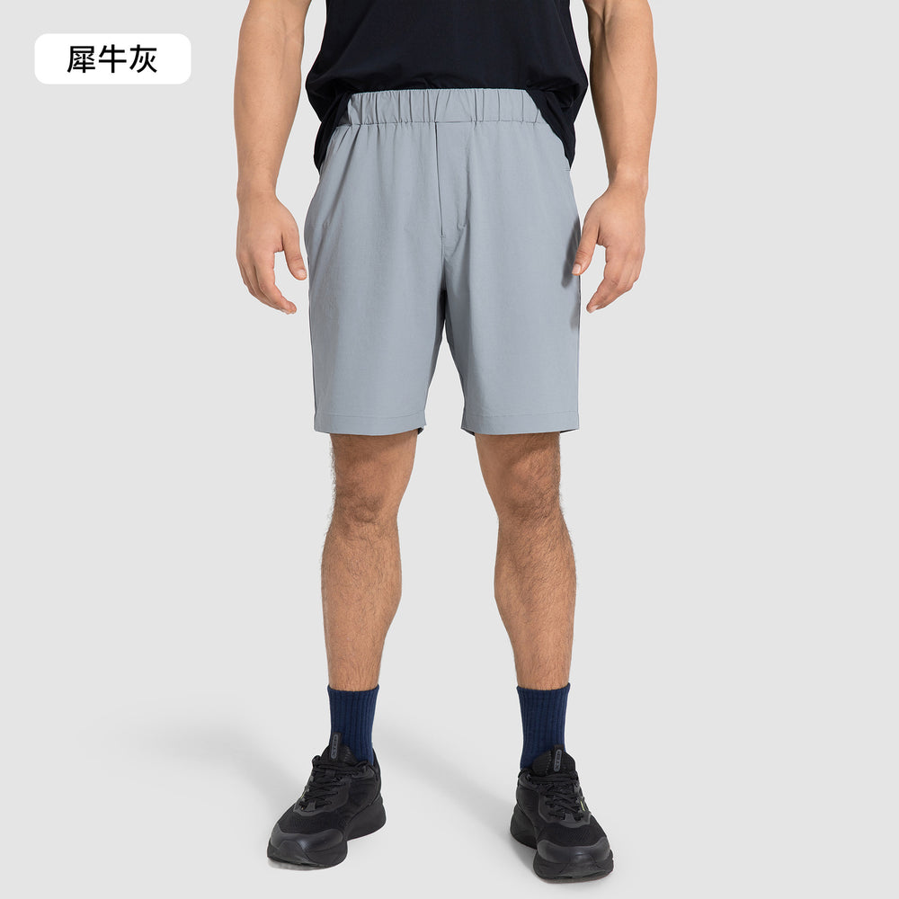 New summer loose casual sports shorts for men - quick-dry, breathable, elastic waistband with drawstring - running & fitness shorts dmk003