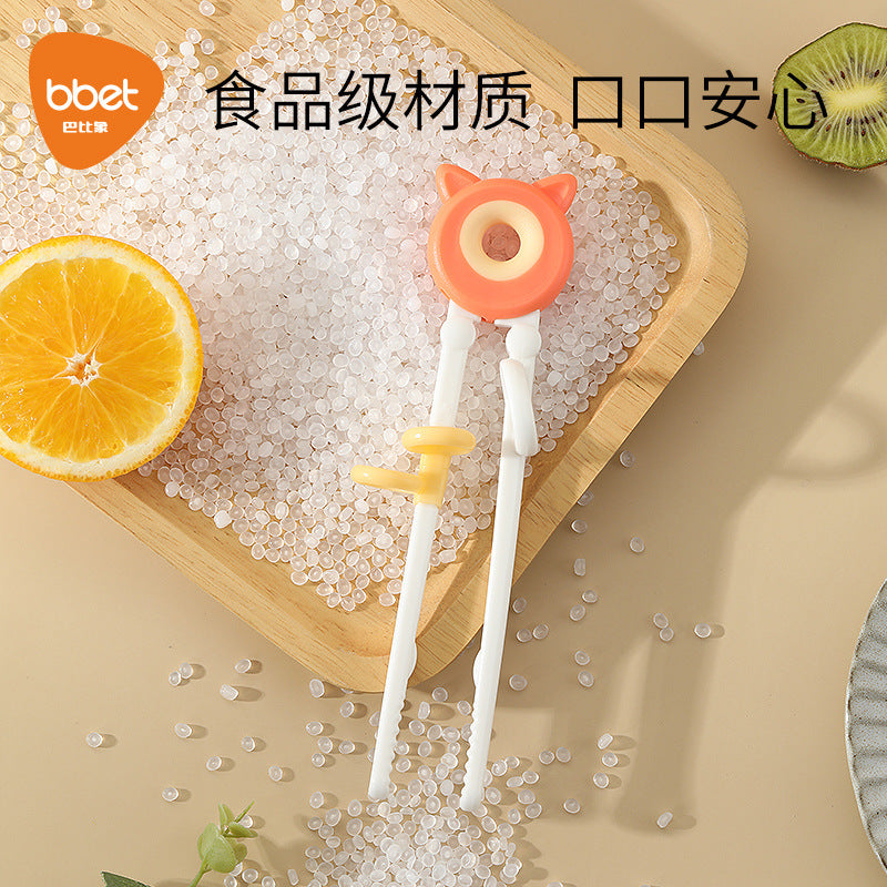 Children's chopstick training set - ages 2-6, two-section design, perfect for toddlers, home practice, and baby learning