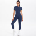 New women's seamless compression bodysuit - perfect for yoga, running, and fitness - quick-dry activewear