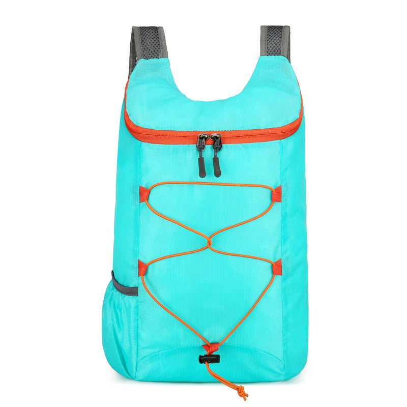 Outdoor travel Oxford cloth backpack men's large capacity canvas schoolbag travel backpack women's leisure travel luggage
