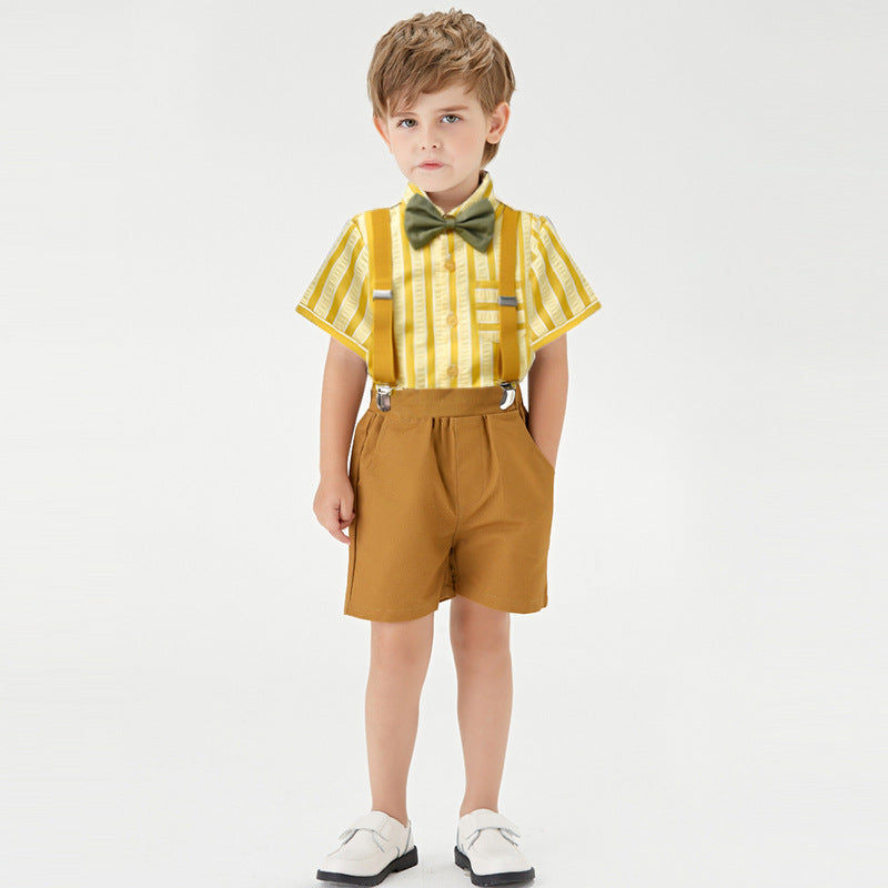 Summer children's clothing for baby boys, one-year-old formal wear, british gentleman suit wholesale, boys' blazer, korean style children's suit