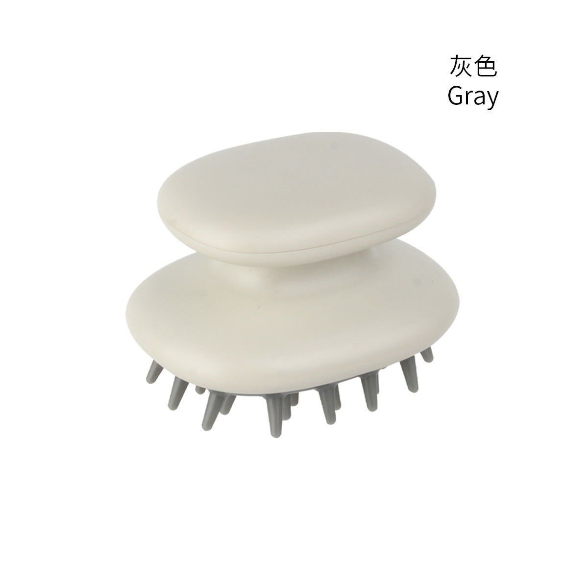 Cross-border direct supply shampoo massage brush soft silicone shampoo brush massage magic shampoo comb gripper hair tool
