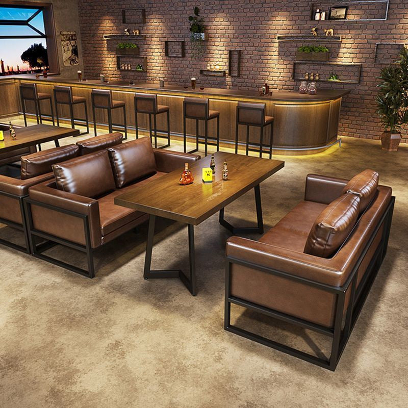 Ye feng tavern cafe bar sofa table and chair bbq shop hot pot western restaurant bar sofa