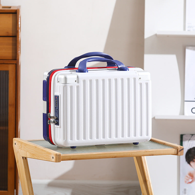 New Password Suitcase Men's and Women's Gift Box 14 Inch Mini Cute Cosmetic Case Suitcase Storage Box