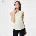 Quick-drying breathable cut out vest, lightweight sports blouse, yoga wear, fitness and beautiful back, sleeveless tops for women dt051
