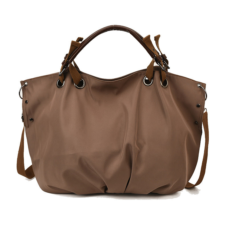 2025 new japanese retro workwear bag - women's multifunctional shoulder & crossbody bag - trendy, niche design, large capacity tote bag