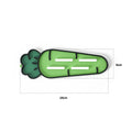 Authentic cartoon carrot storage organizer - multifunctional draining, non-slip, and heat-resistant mat for kitchen stovetops