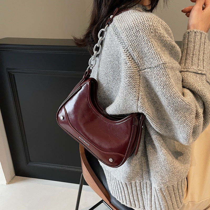 2025 winter new arrival: minimalist luxury underarm bag - stylish women's crossbody bag, versatile and high-quality shoulder bag