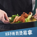 Korean style 304 stainless steel bbq grill plate, sushi side dish dish, rectangular hotel buffet restaurant bbq shallow tray
