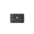 New dual-color simulated flame aroma diffuser - ultrasonic humidifier for home, office, and desktop use - amazon export quality