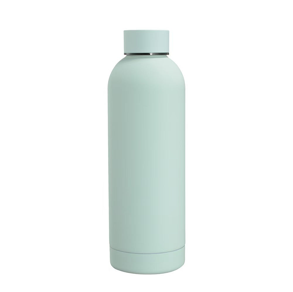 new arrival 304 stainless steel thermos cup large capacity double-layer vacuum small mouth bottle portable car sports water cup