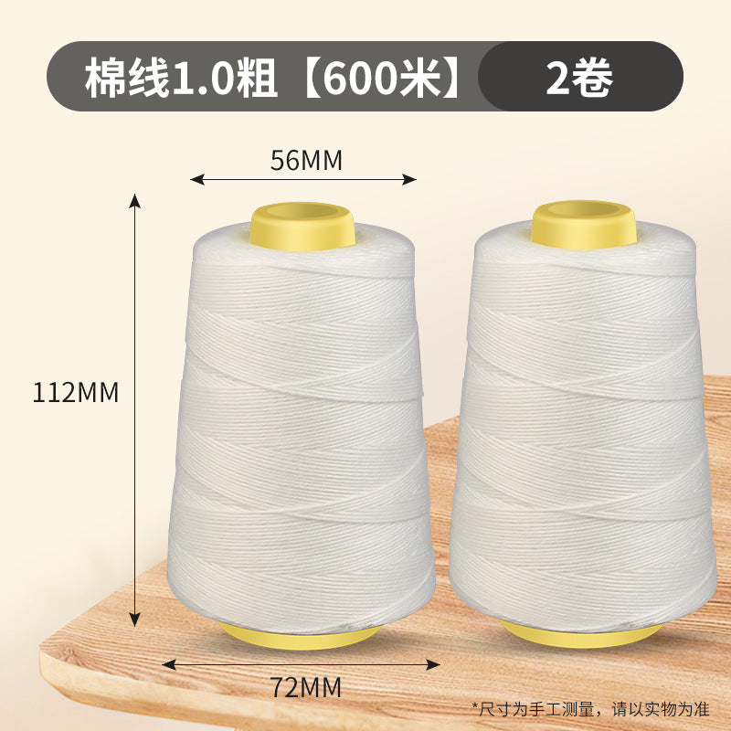 Thickened anti-wear cotton thread for construction site layout with ink line and ink fountain, carpentry measurement, ink fountain, powder ink, and line marking