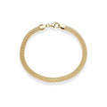 European and american fashionable high-end minimalist women's mesh chain elegant ladies bracelet new niche mesh style bracelet