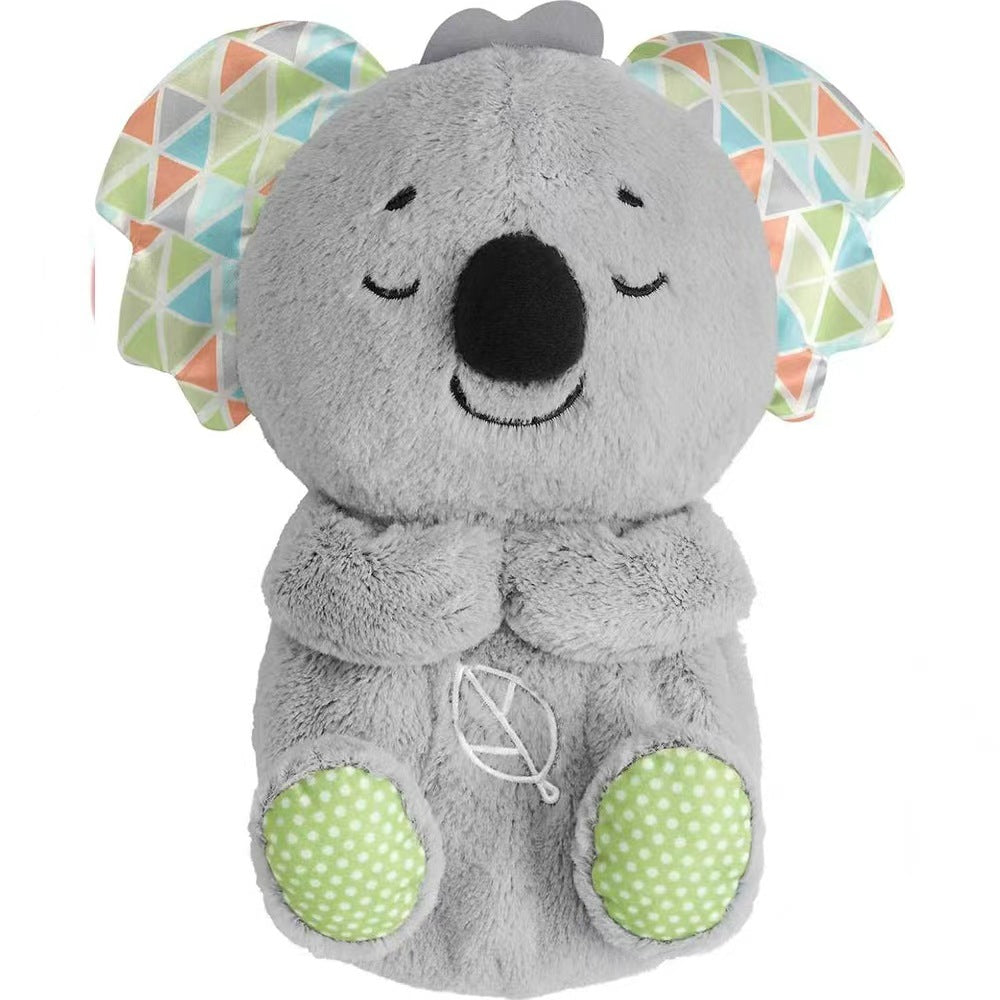 breathing otter soothing stuffed toy baby sleeping doll gift breathing stitch ears can move