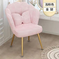 Accessible luxury chair makeup stool popular makeup chair for home lazy bedroom storage back chair dressing stool manicure chair
