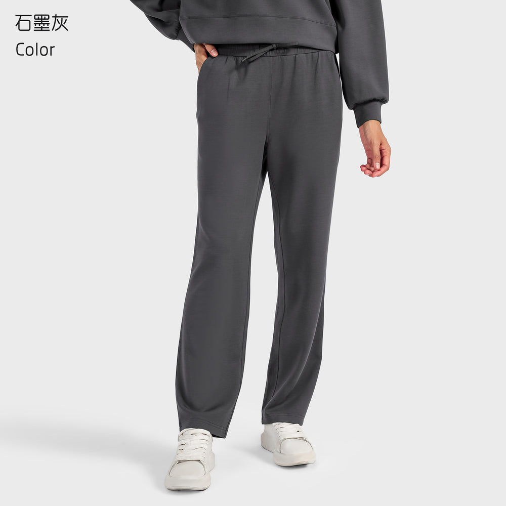 new air layer comfortable casual sports sweatpants - quick-dry, loose fit, drapey straight-leg athletic pants for women - daw016