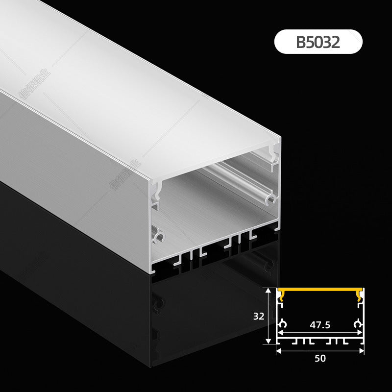 LED office lighting line light linear light surface hanging line light with aluminum slot embedded aluminum alloy slot