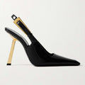 2026 summer new european and american style square toe stiletto heel sandals - patent leather upper, rubber sole, microfiber lining - women's shoes