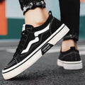 Men's canvas shoes 2025 new winter anti-slip athletic sneakers summer breathable red versatile casual men's shoes