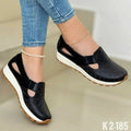 plus size women's shoes  spring/autumn korean style chunky platform loafers versatile slip-on casual sneakers wholesale