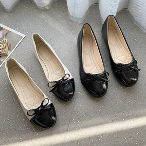 Springnew arrivalk-stylefashion round toe flatsfashioncasualplus size women's flatscasualbows women's flats