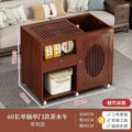 Mobile tea table for home small tea table water kettle all-in-one tea cabinet tea cart kung fu tea set suit new chinoiserie coffee table