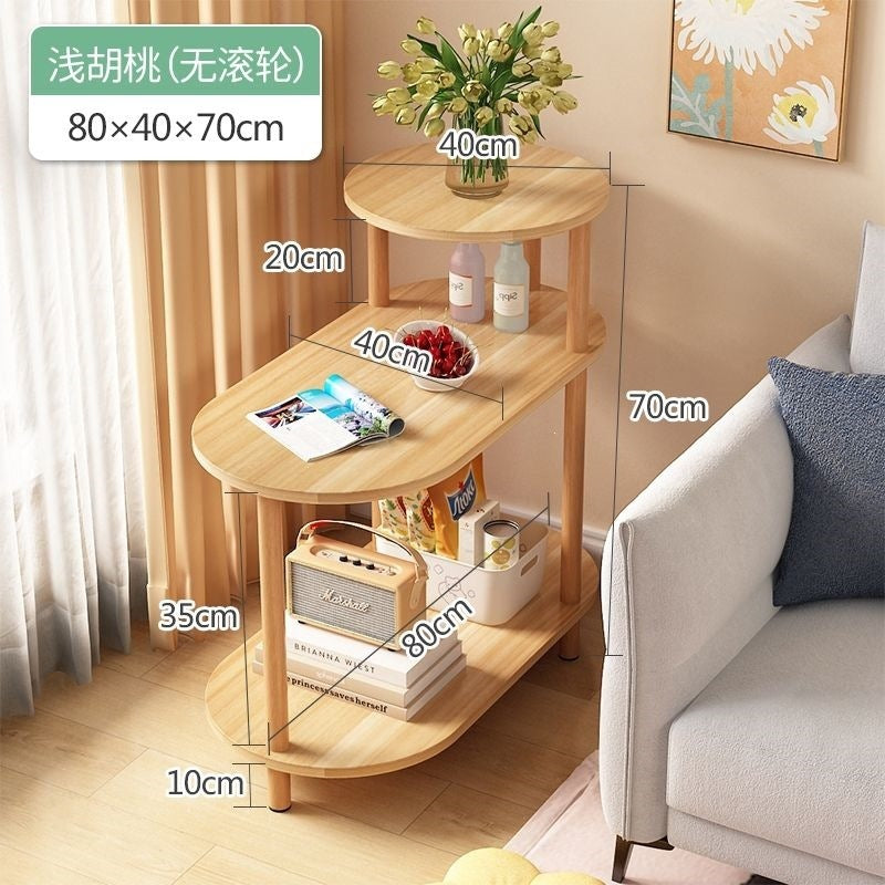 Sofa side table, small coffee table, mini tea table, side cabinet, living room square table, bedside table, corner table, side table, side cabinet