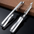 Stainless steel fruit peeler peeling knife - household convenient peeling multifunctional potato and melon peeler, vegetable and fruit grater